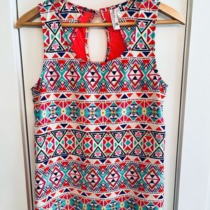 Women’s Geometric Tank Top